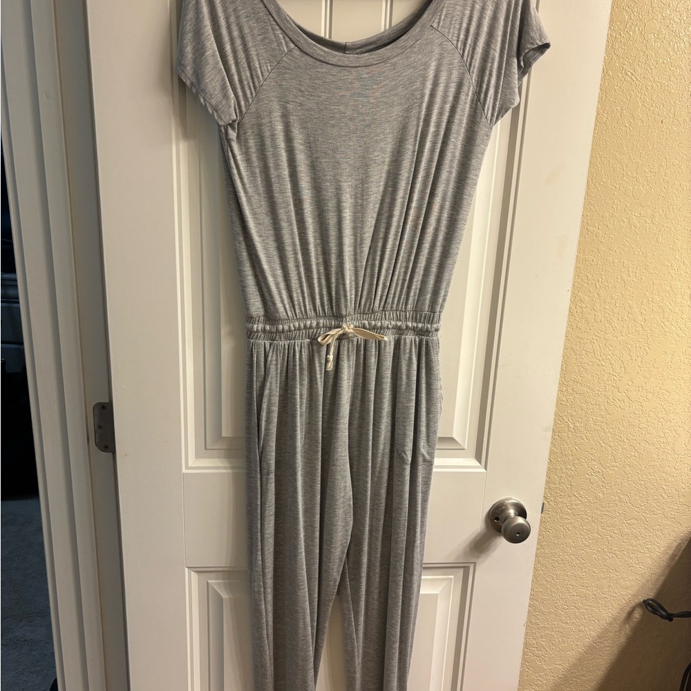 Elan Heather Gray Jumpsuit